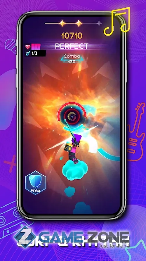 صورة من لعبة Cyber Surfer Beat&Skateboard [unlocked]
