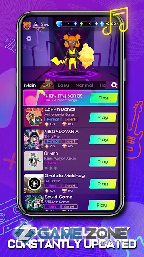 صورة من لعبة Cyber Surfer Beat&Skateboard [unlocked]