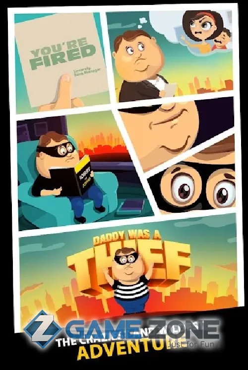 صورة من لعبة Daddy Was A Thief [Много денег]