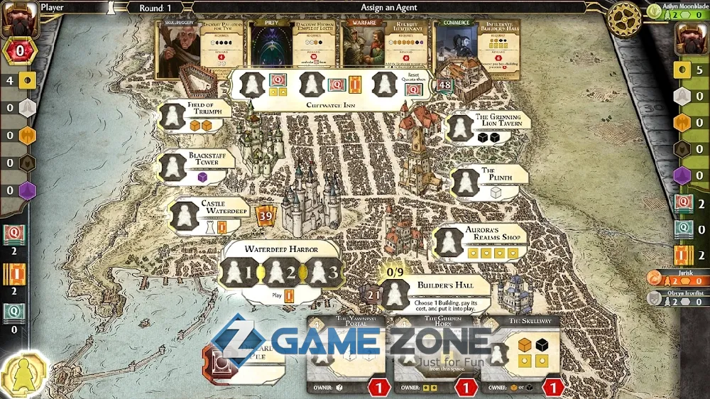 صورة من لعبة DandD Lords of Waterdeep