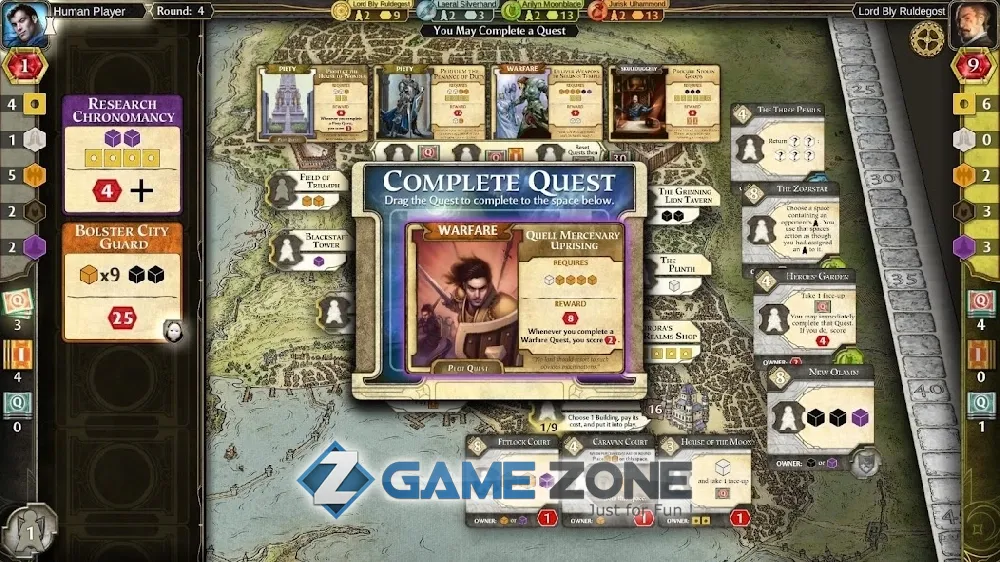 صورة من لعبة DandD Lords of Waterdeep