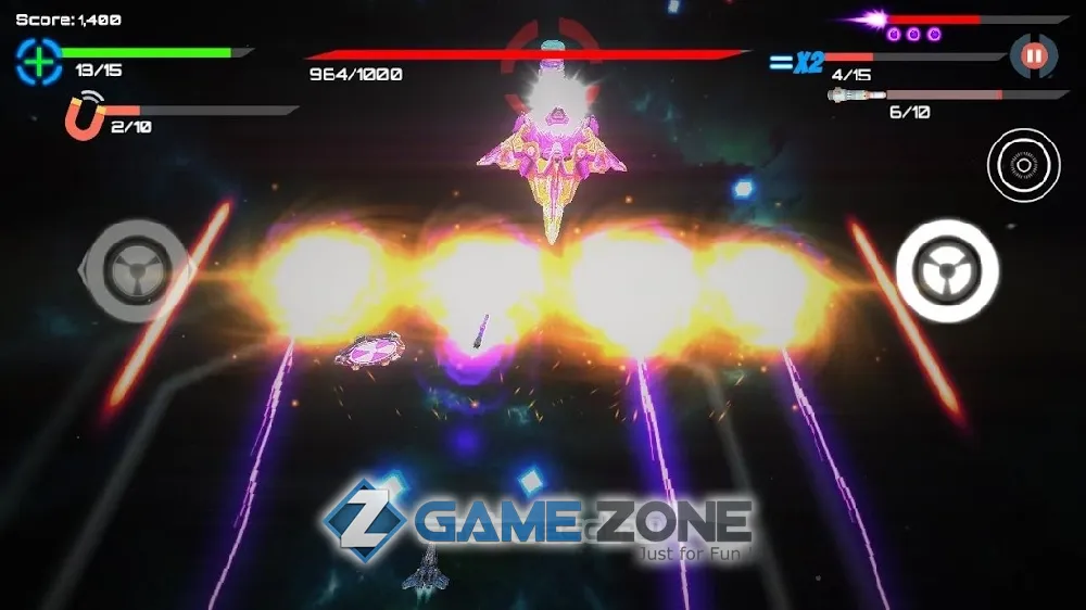 صورة من لعبة Dangerzone - 3D Space Shooter
