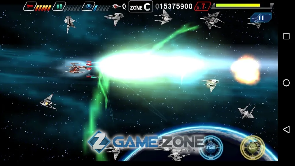 صورة من لعبة DARIUSBURST SP