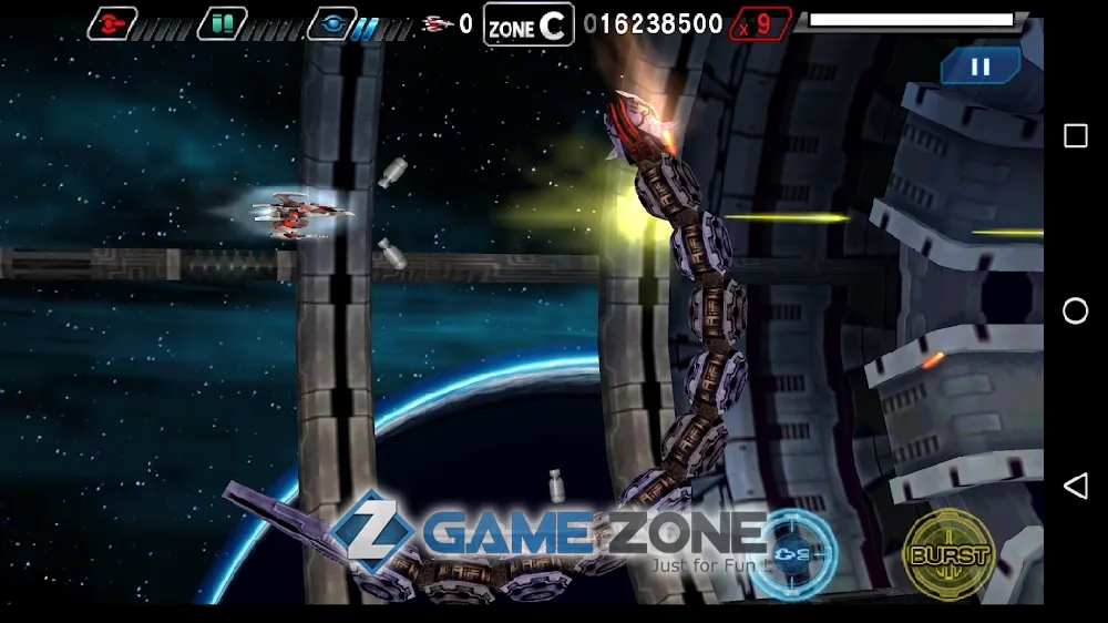 صورة من لعبة DARIUSBURST SP