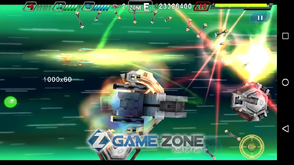 صورة من لعبة DARIUSBURST SP