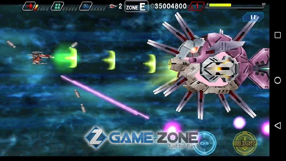 صورة من لعبة DARIUSBURST SP