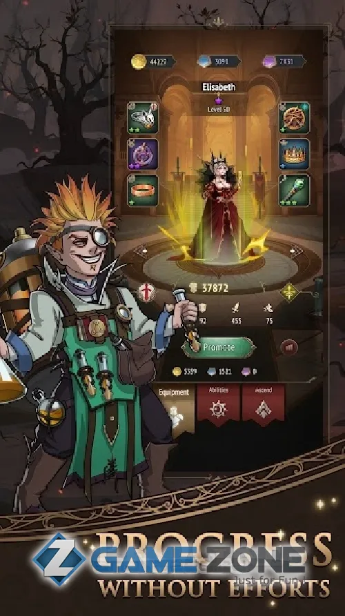 صورة من لعبة Dark Heroes Fantasy AFK RPG