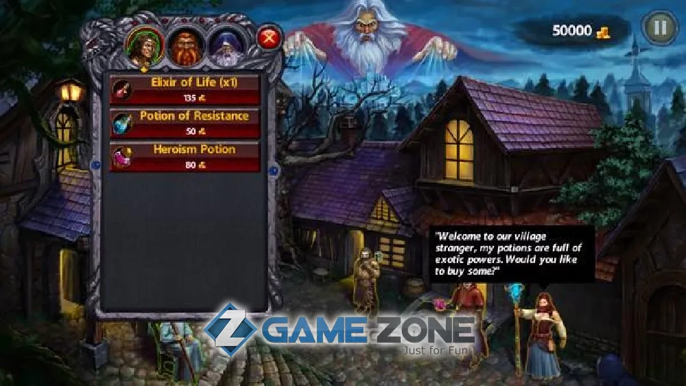 صورة من لعبة Dark Quest