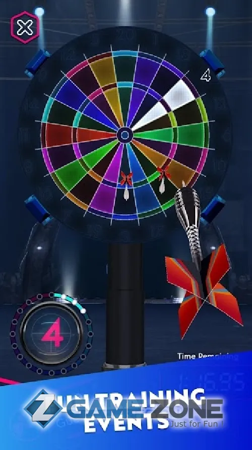 صورة من لعبة Darts of Fury