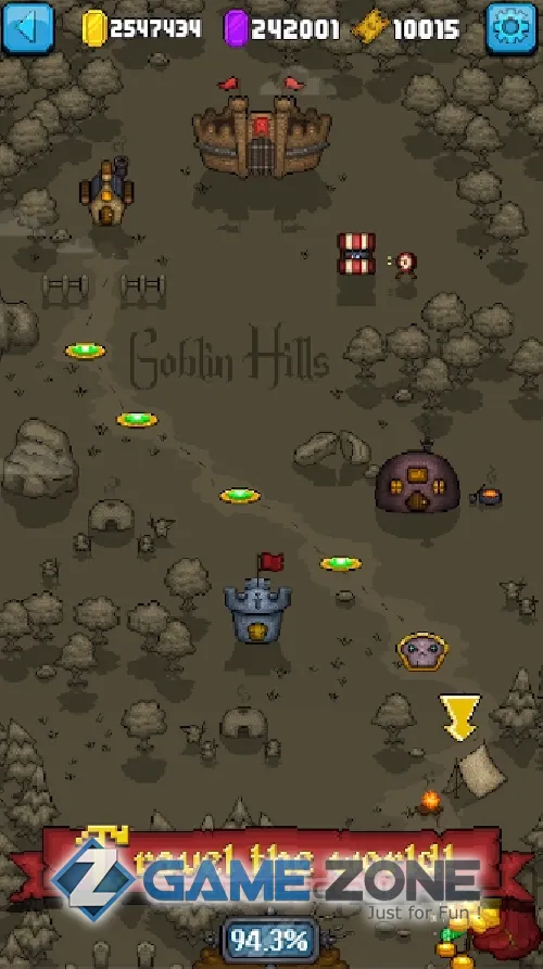 صورة من لعبة Dash Quest [Много денег]