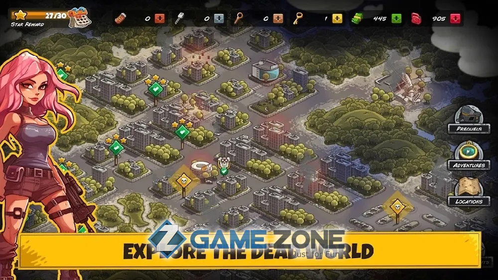 صورة من لعبة Dead World Heroes: Lite