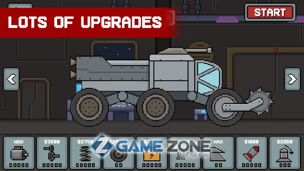 صورة من لعبة Death Rover [Mod: Money] [Mod Money/Mod Menu]