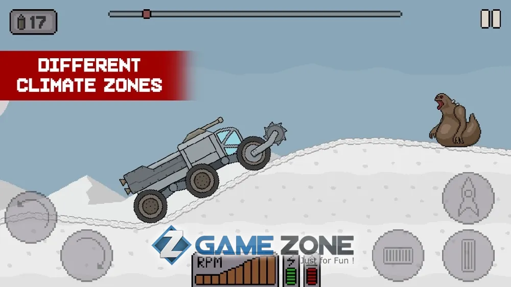 صورة من لعبة Death Rover [Mod: Money] [Mod Money/Mod Menu]