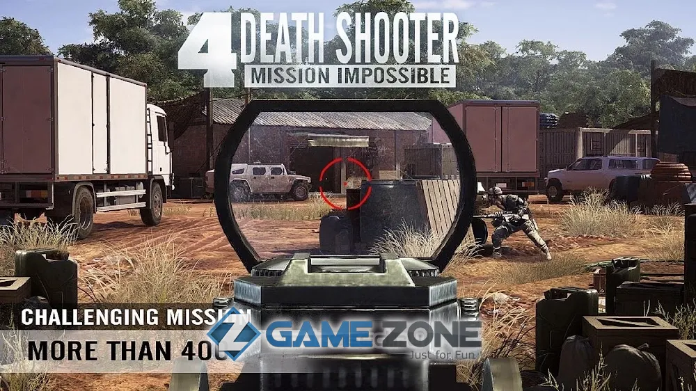 صورة من لعبة Death Shooter 4 : Mission Impossible