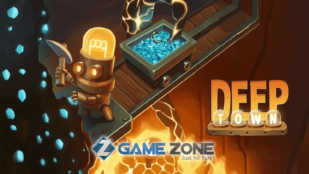صورة من لعبة Deep Town: Mining Factory [Mod Money]