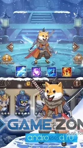 صورة من لعبة Defender Myths Duel Era