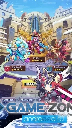 صورة من لعبة Defender Myths Duel Era