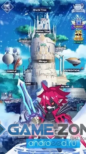 صورة من لعبة Defender Myths Duel Era