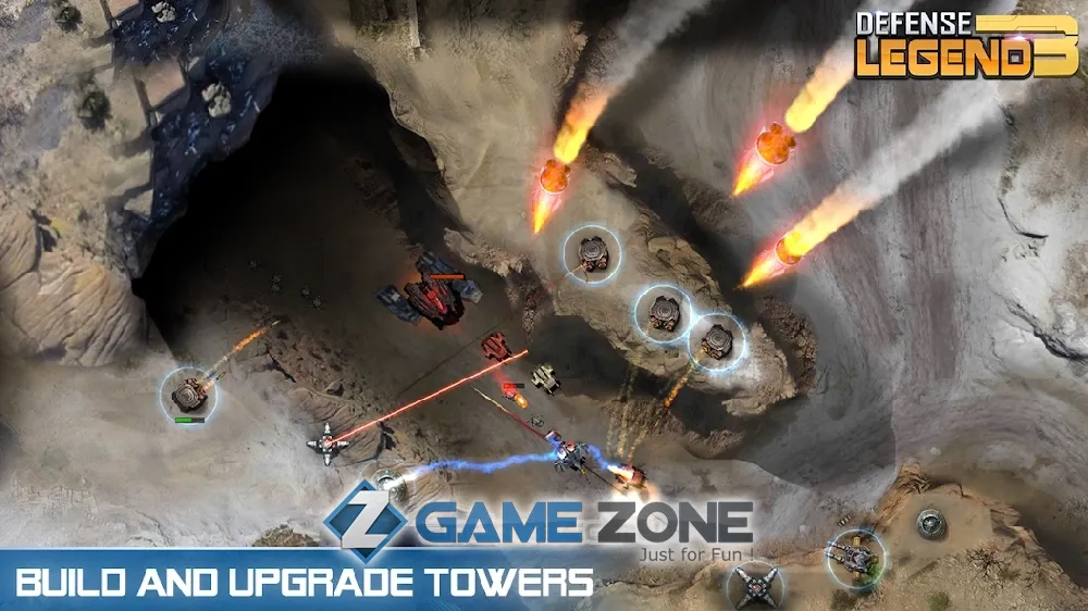 صورة من لعبة Defense Legend 3: Future War [Много денег]