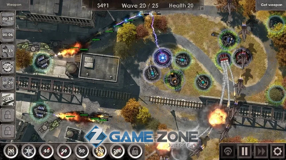 صورة من لعبة Defense Zone 3 Ultra HD [Много денег]