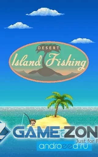 صورة من لعبة Desert Island Fishing