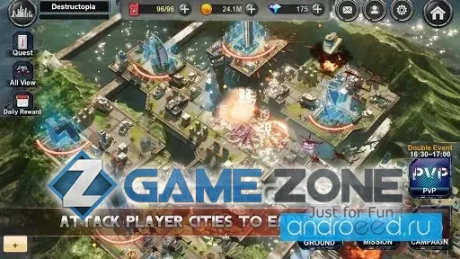 صورة من لعبة DestrucTopia : Heroes Battle