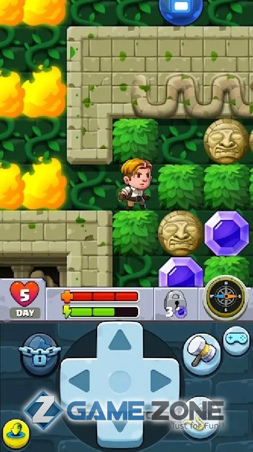 صورة من لعبة Diamond Quest 2 Lost Temple