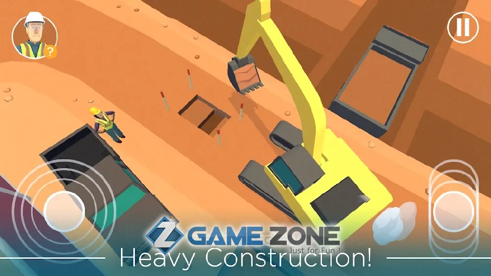 صورة من لعبة Dig In: An Excavator Game