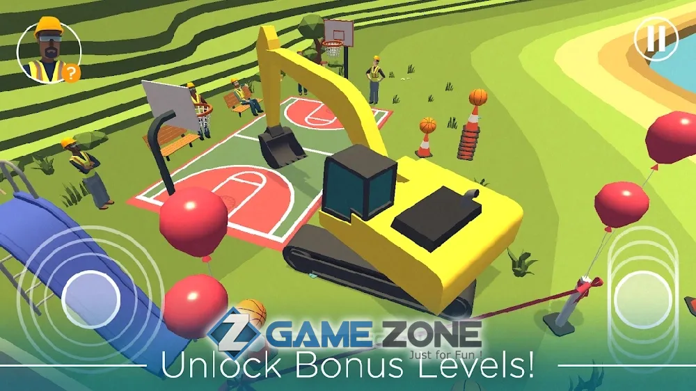 صورة من لعبة Dig In: An Excavator Game