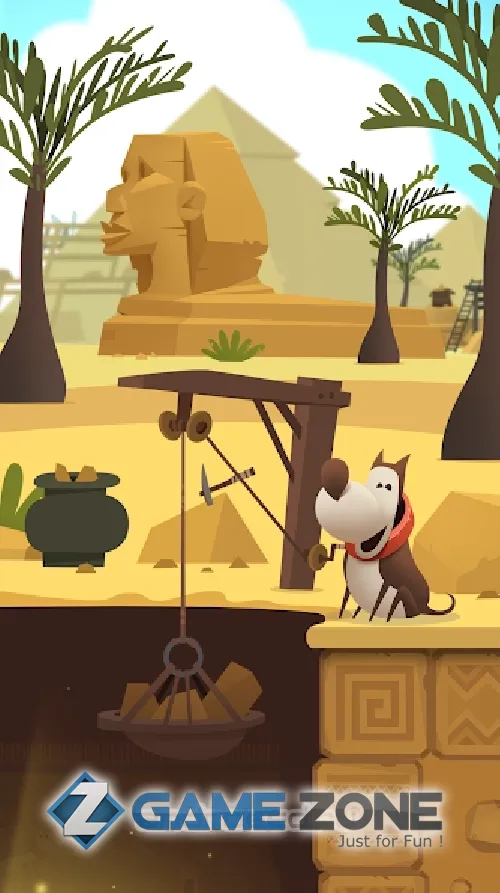 صورة من لعبة Diggy Dog - время приключений
