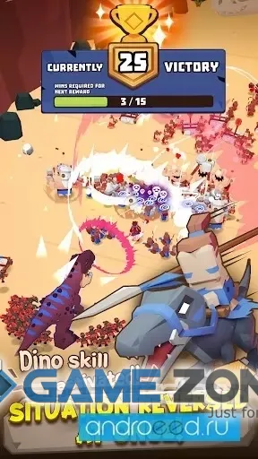 صورة من لعبة Dino Clash Tribal War [Adfree]