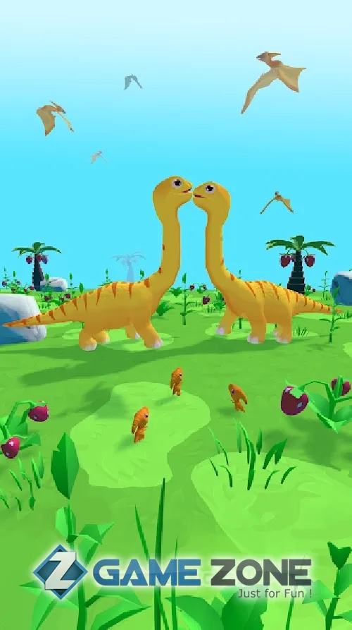 صورة من لعبة Dino Evolution Merge Dinosaur