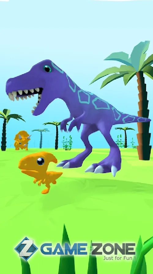 صورة من لعبة Dino Evolution Merge Dinosaur