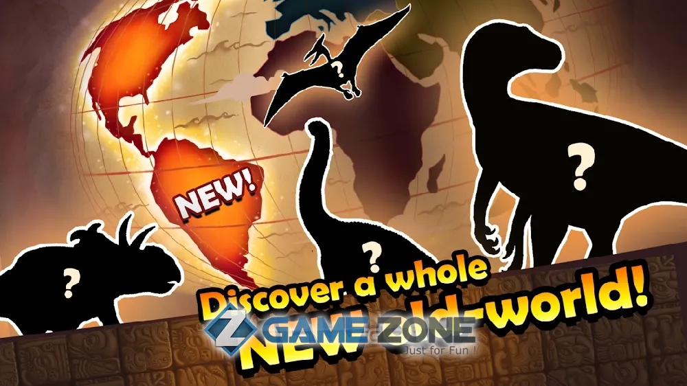 صورة من لعبة Dino Quest - Dinosaur Dig Game [Mod Money]
