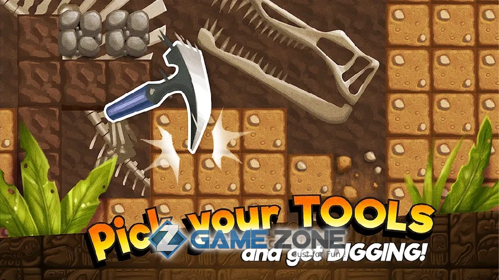 صورة من لعبة Dino Quest - Dinosaur Dig Game [Mod Money]