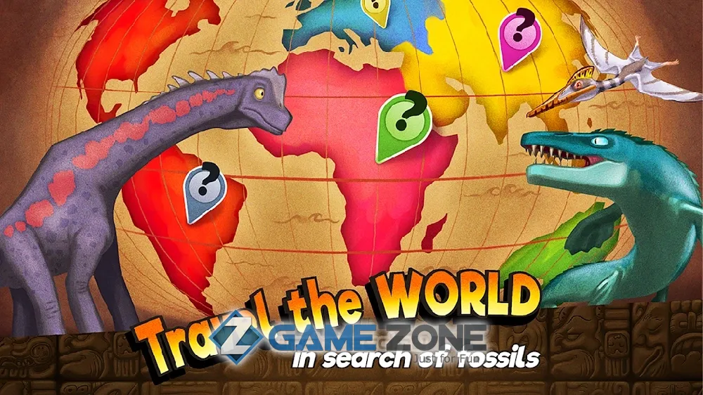 صورة من لعبة Dino Quest - Dinosaur Dig Game [Mod Money]