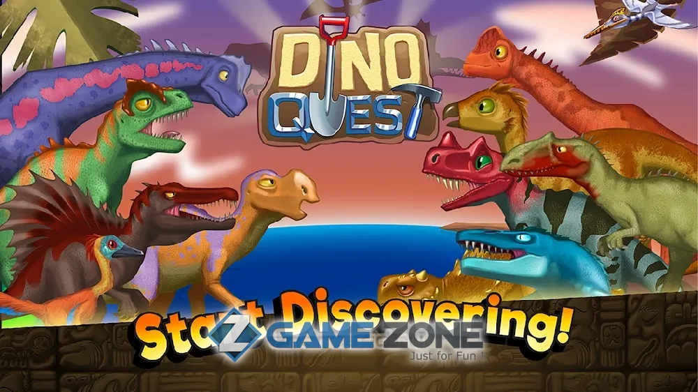 صورة من لعبة Dino Quest - Dinosaur Dig Game [Mod Money]
