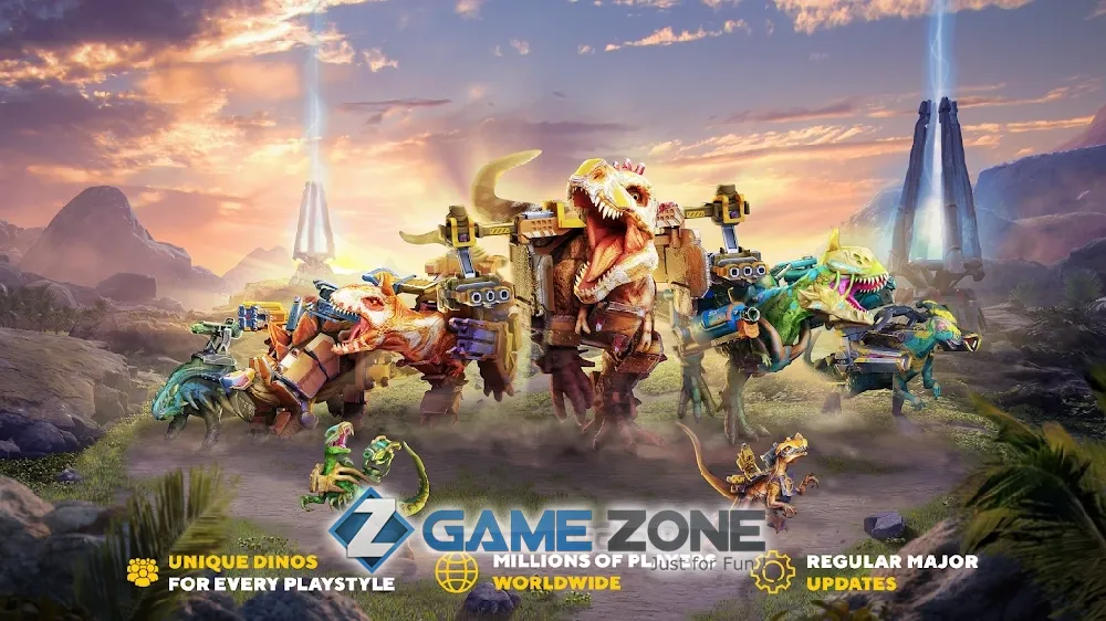 صورة من لعبة Dino Squad TPS Dinosaur Shooter