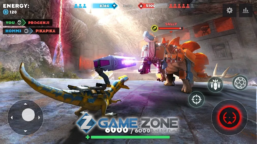 صورة من لعبة Dino Squad TPS Dinosaur Shooter