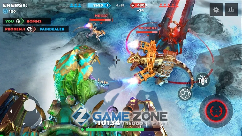 صورة من لعبة Dino Squad TPS Dinosaur Shooter