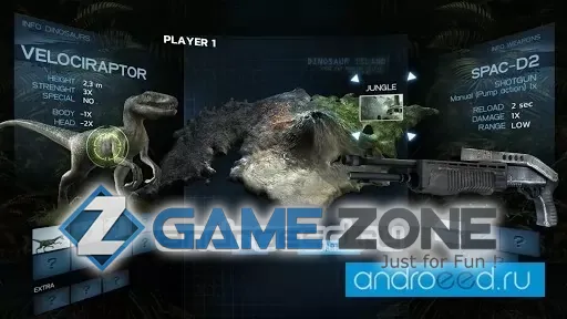 صورة من لعبة Dino VR Shooter: Dinosaur Hunter Jurassic Island