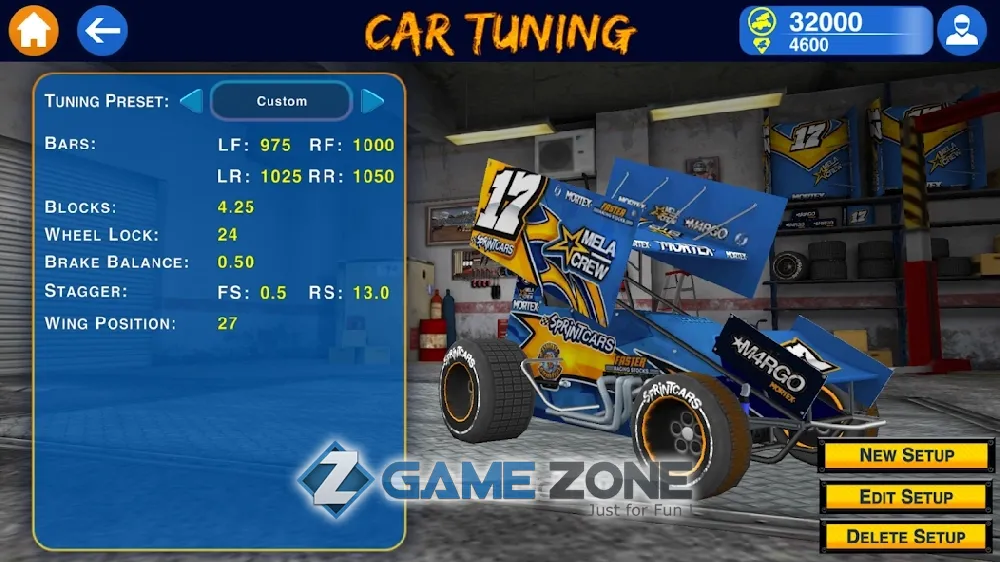 صورة من لعبة Dirt Trackin Sprint Cars