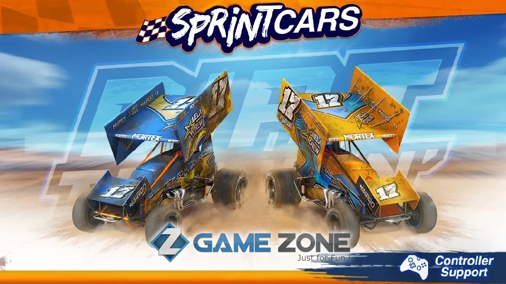 صورة من لعبة Dirt Trackin Sprint Cars