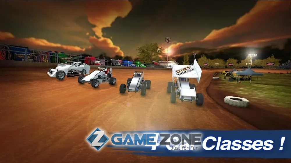 صورة من لعبة Dirt Trackin Sprint Cars