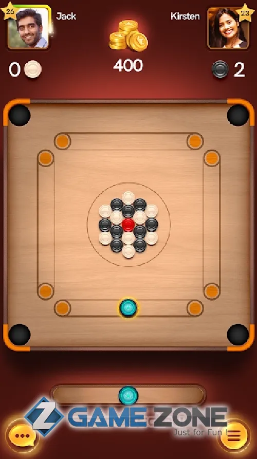صورة من لعبة Disc Pool Carrom