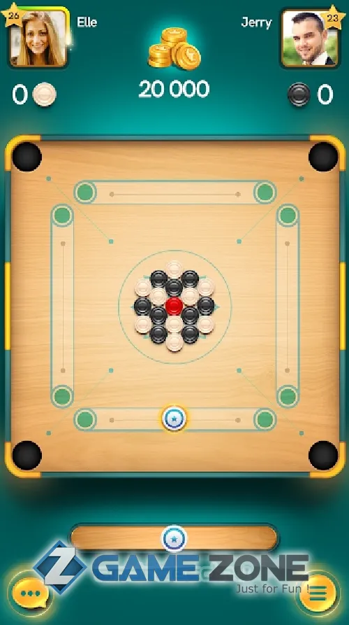 صورة من لعبة Disc Pool Carrom