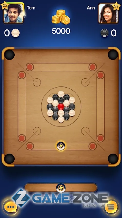صورة من لعبة Disc Pool Carrom