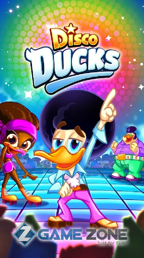صورة من لعبة Disco Ducks [Много денег]