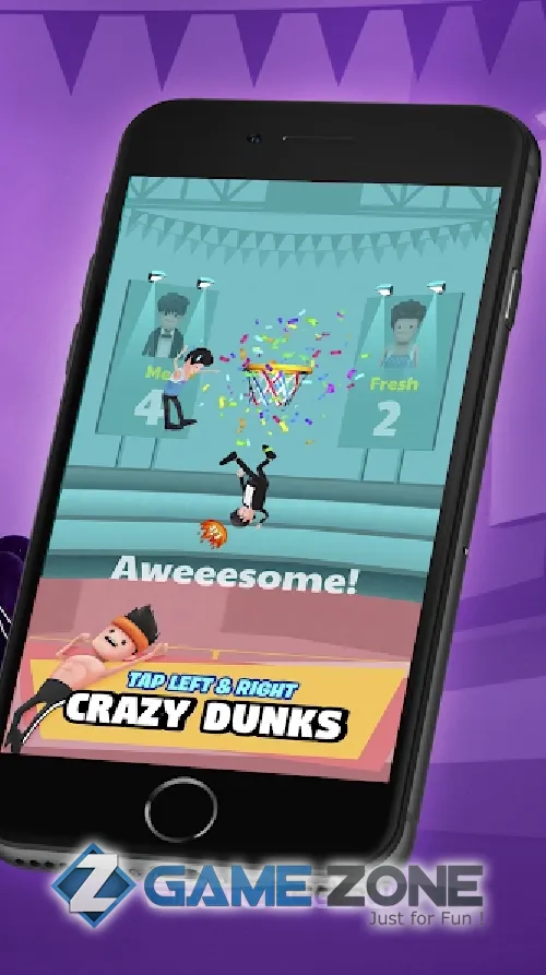 صورة من لعبة Dobre Dunk
