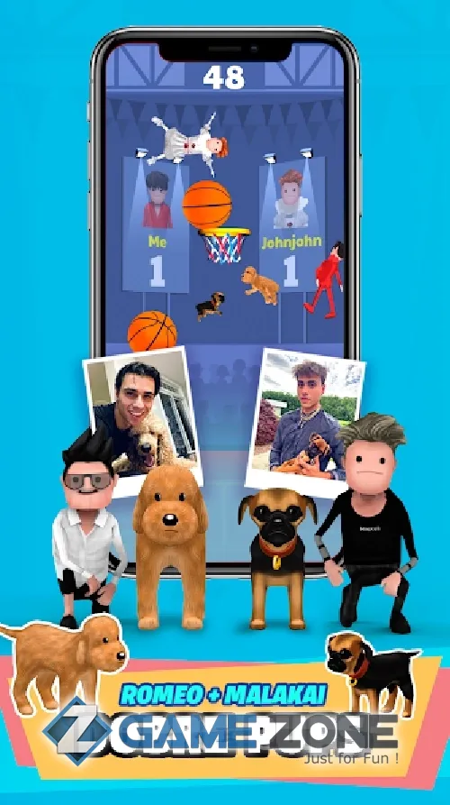 صورة من لعبة Dobre Dunk